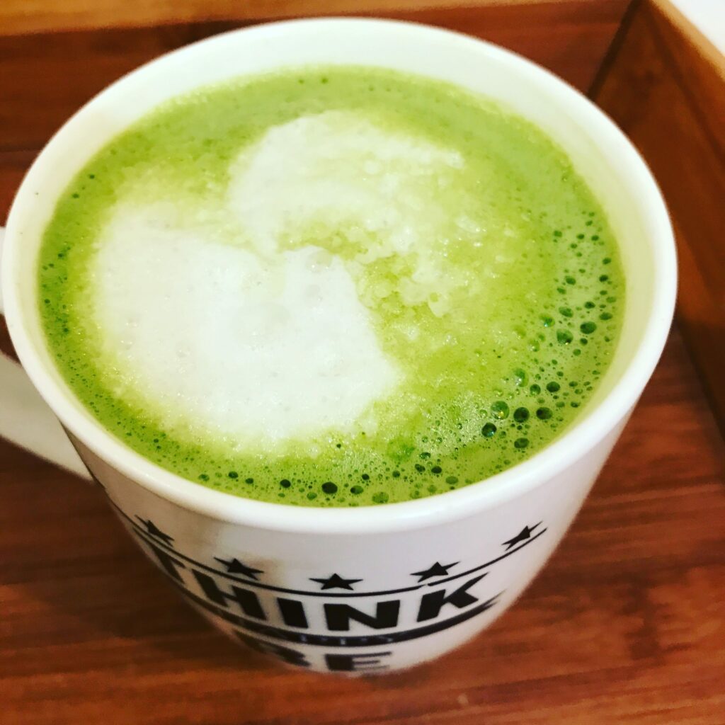 MATCHA LATTE, PLEASE!