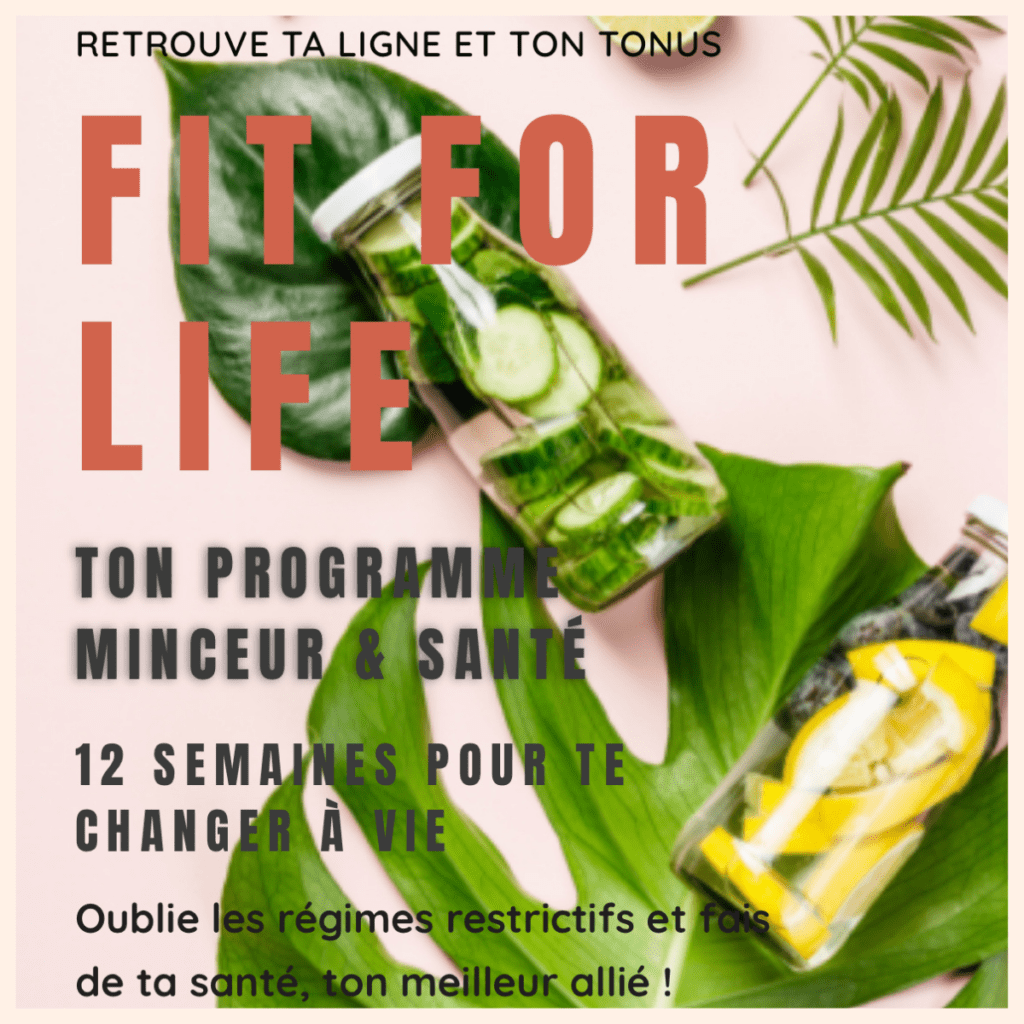 Fit For Life : méthode rééquilibrage alimentaire et perte de poids saine et durable pour les femmes