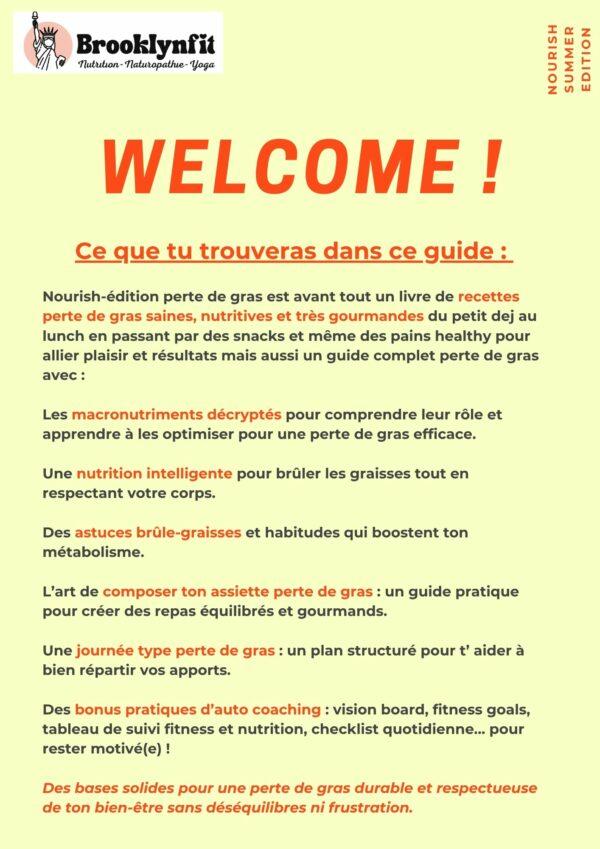Ebook sur la nutrition holistique et la perte de gras, conseils naturels pour une transformation durable.
